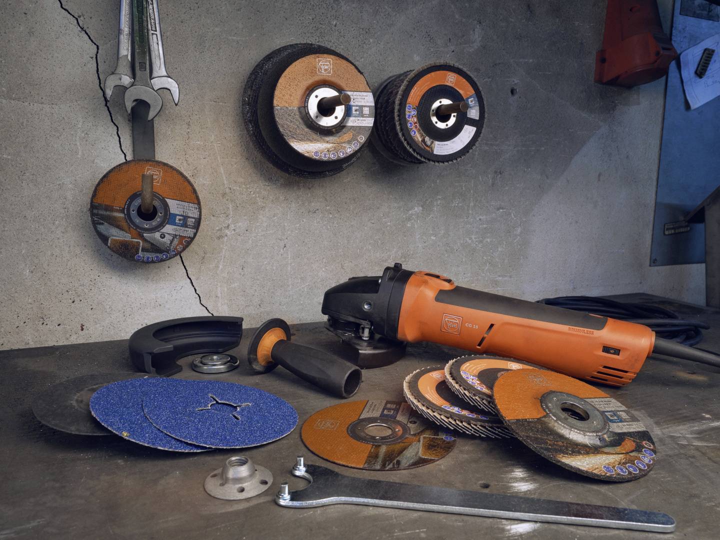 Fein CG 15-125 BL 72226760000 Winkelschleifer 125 mm 1500 W 230 V