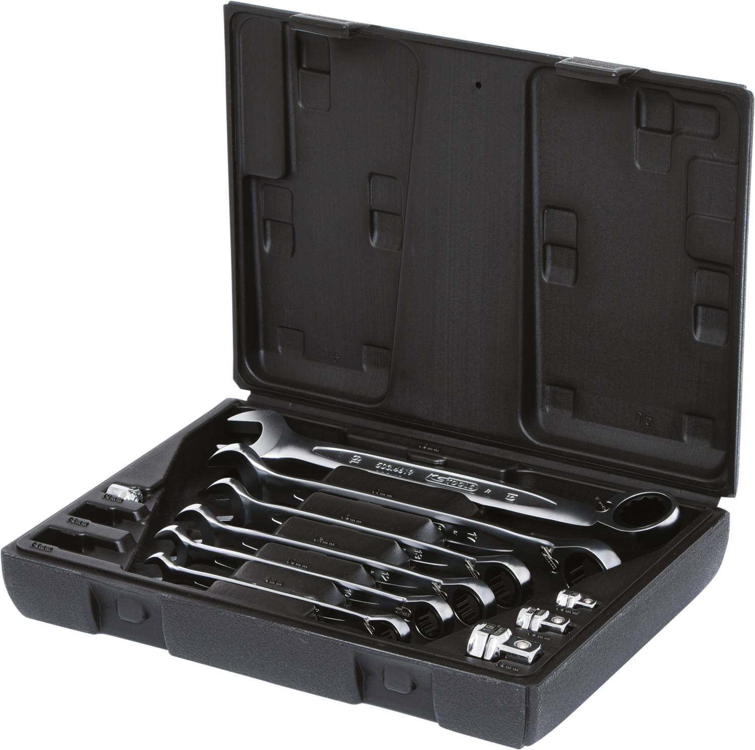 KS Tools 503.4647 Ring-Ratschenschlüssel-Satz Schlüsselweite (Metrisch) 8 - 19mm