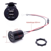 HP Autozubehör KFZ Dual USB Einbausteckdose Belastbarkeit Strom max.=3.1A Steckdose 12V zu 5 V, 24V zu 5V HP Autozubehör KFZ Dual USB Einbausteckdose Belastbarkeit Strom max.=3.1A Steckdose 12V zu 5 V, 24V zu 5V