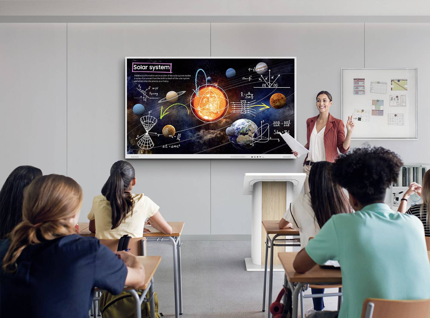 Samsung Flip Pro WM55B Digital Signage Display 138.68cm 55 Zoll 3840 x 2160 Pixel 16/7