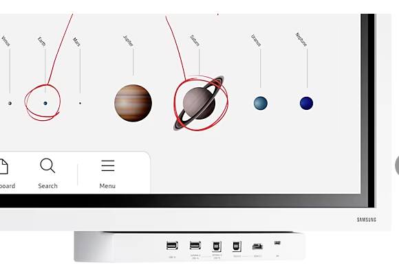 Samsung Flip Pro WM55B Digital Signage Display 138.68cm 55 Zoll 3840 x 2160 Pixel 16/7