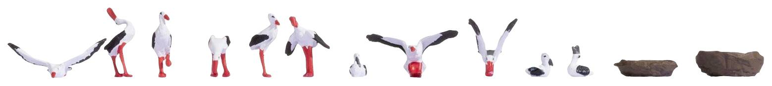 NOCH H0 Störche 15776 Fertigmodell