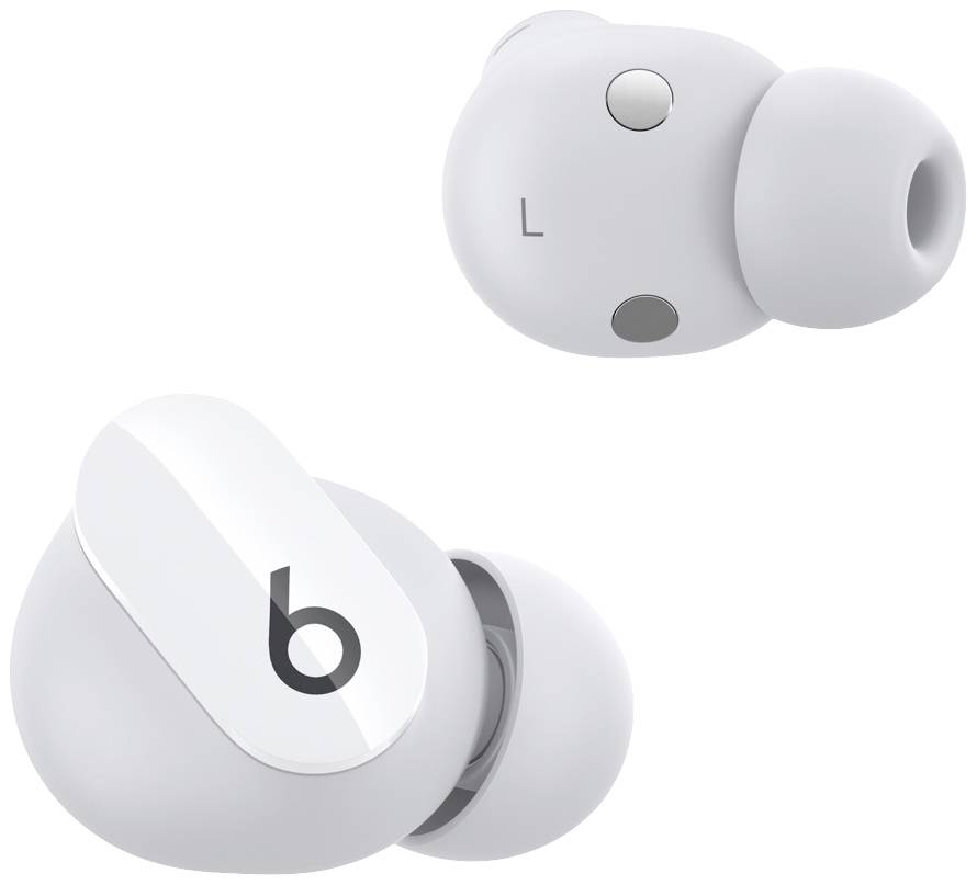 Beats Studio Buds In Ear Kopfhörer Bluetooth® Stereo Weiß Noise Cancelling, Mikrofon-Rauschunterdrückung Ladecase