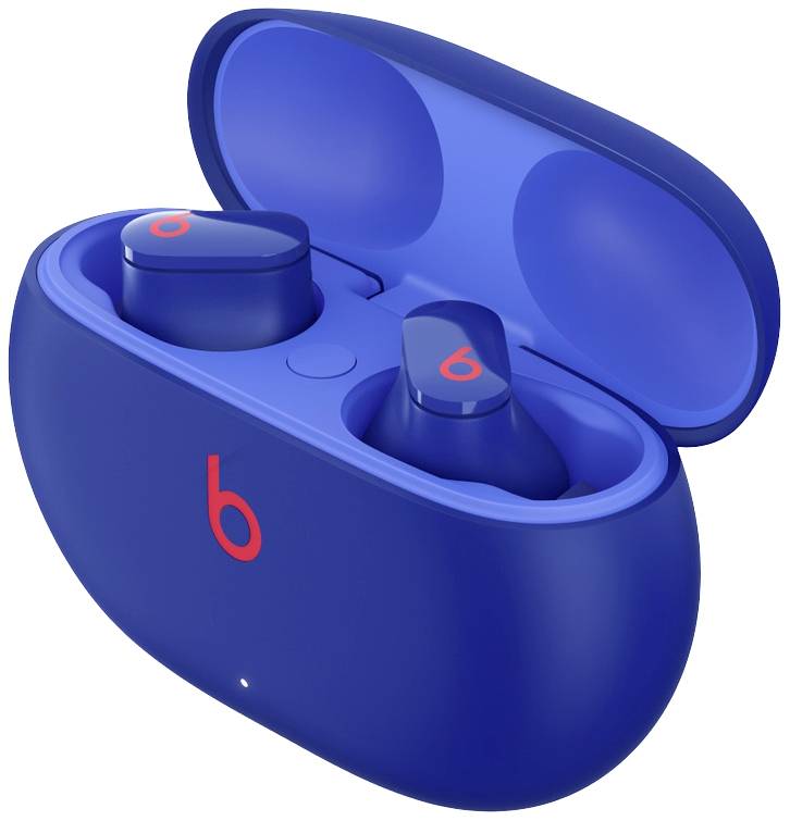 Beats Studio Buds In Ear Kopfhörer Bluetooth® Stereo Ozeanblau Noise Cancelling, Mikrofon-Rauschunterdrückung Ladecase