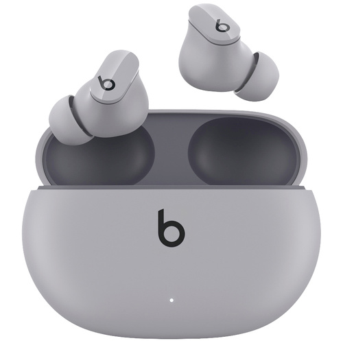 Beats Studio Buds In Ear Kopfhörer Bluetooth® Stereo Mondgrau Noise Cancelling, Mikrofon-Rauschunterdrückung Ladecase