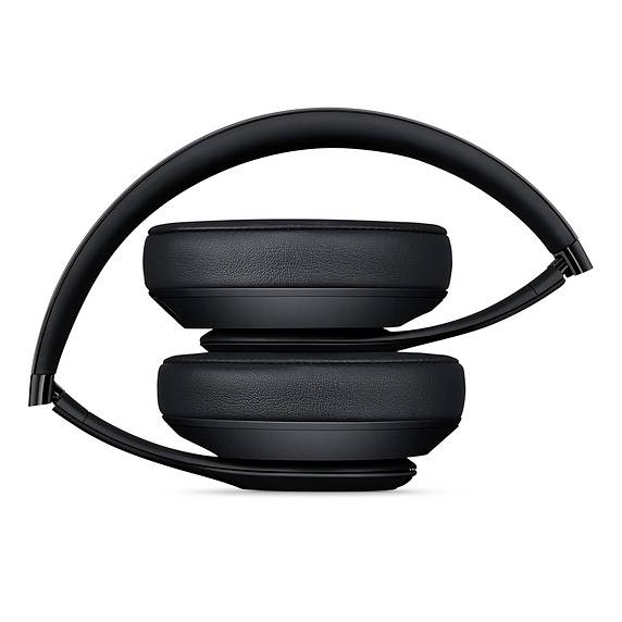 Beats Studio3 Over Ear Kopfhörer Bluetooth®, kabelgebunden Stereo Matt Schwarz Noise Cancelling Faltbar, Lautstärkeregelung