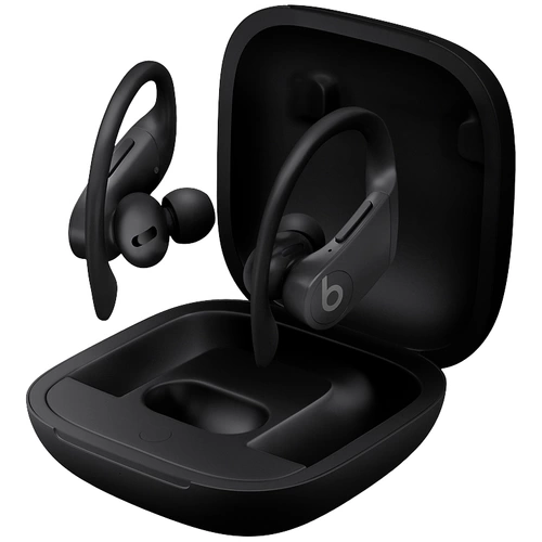 Beats Powerbeats Pro In Ear Kopfhörer Bluetooth® Stereo Schwarz Mikrofon-Rauschunterdrückung Ladecase, Schweißresistent Beats Powerbeats Pro In Ear Kopfhörer Bluetooth® Stereo Schwarz Mikrofon-Rauschunterdrückung Ladecase, Schweißresistent