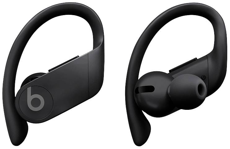 Beats Powerbeats Pro In Ear Kopfhörer Bluetooth® Stereo Schwarz Mikrofon-Rauschunterdrückung Ladecase, Schweißresistent