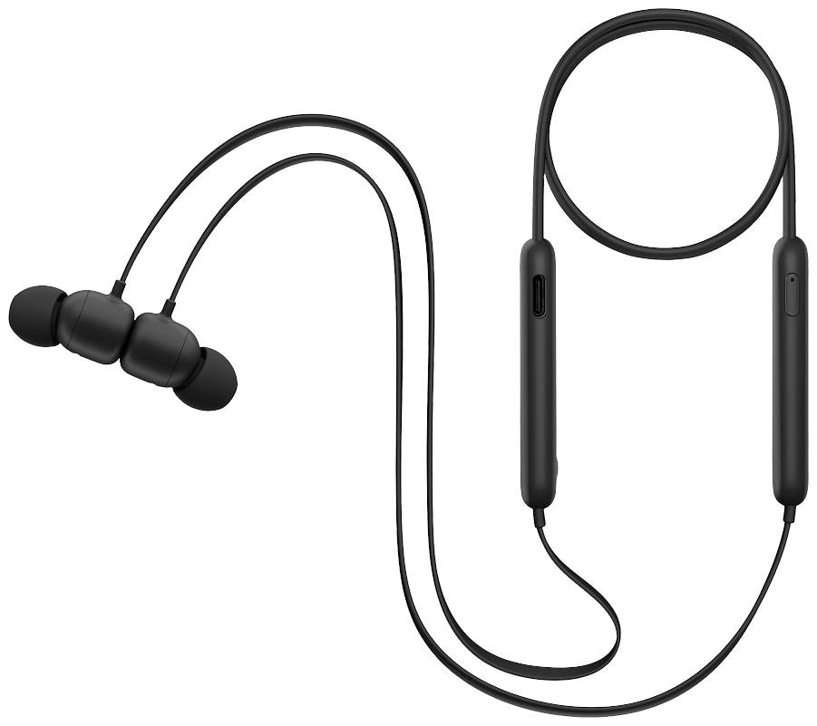 Beats Flex In Ear Kopfhörer Bluetooth® Stereo Beats Schwarz Nackenband, Lautstärkeregelung