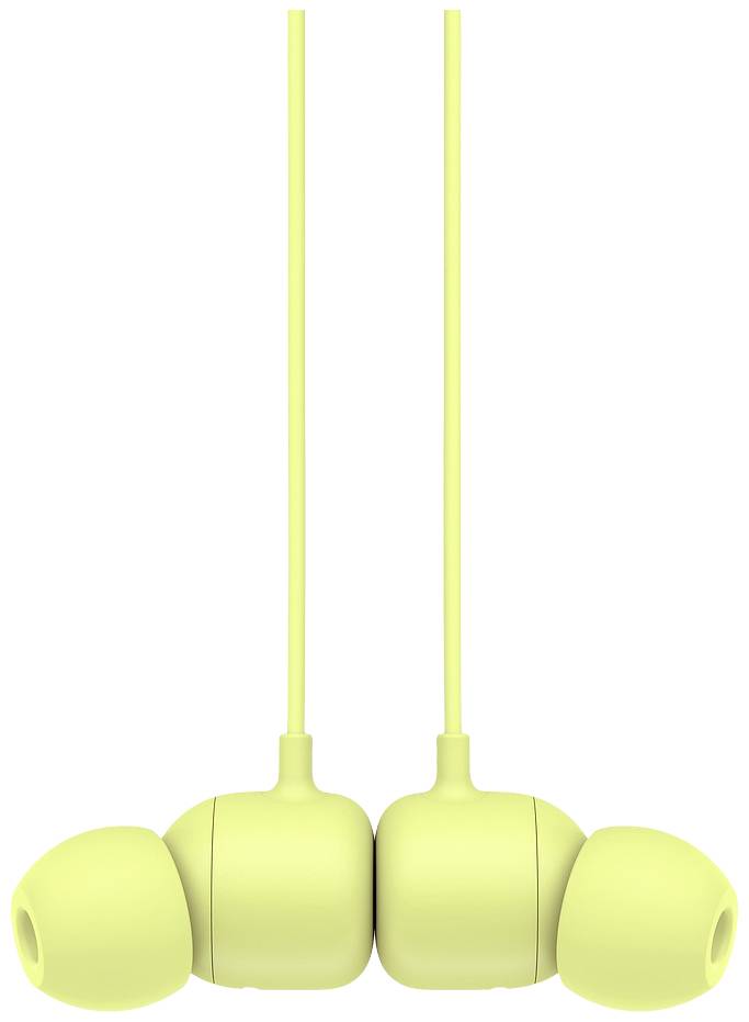 Beats Flex In Ear Kopfhörer Bluetooth® Stereo Yuzugelb Nackenband, Lautstärkeregelung