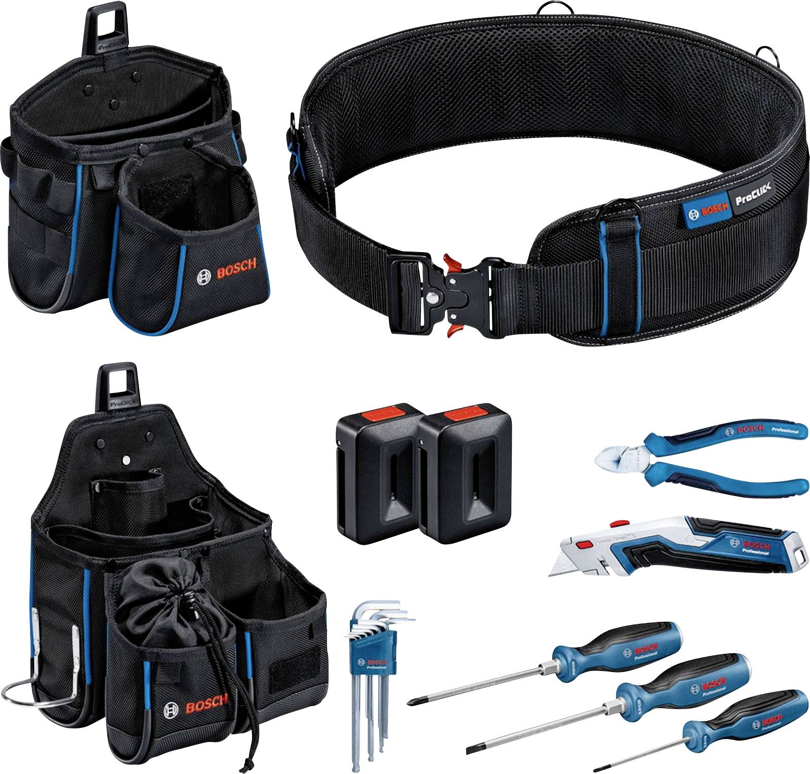 Bosch Professional 1600A02H5C Handwerker, Heimwerker, KFZ, Elektriker, Sanitär, Profi Werkzeugtasch