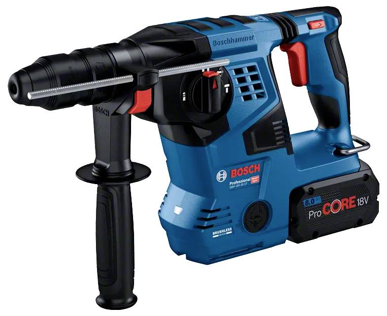 Bosch Professional GBH 18V-28 CF SDS-Plus-Akku-Bohrhammer 18V Li-Ion inkl. Akku, inkl. Ladegerät, inkl. Koffer