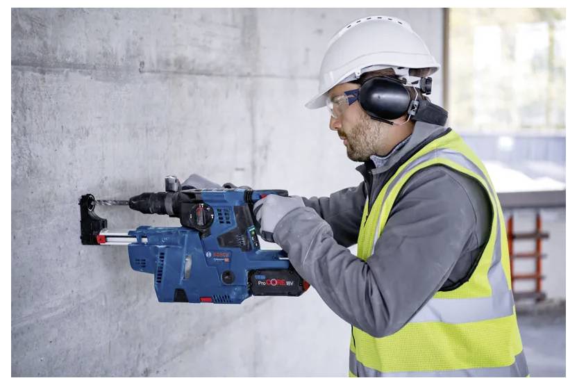 Bosch Professional GBH 18V-28 CF SDS-Plus-Akku-Bohrhammer 18V Li-Ion inkl. Akku, inkl. Ladegerät, inkl. Koffer
