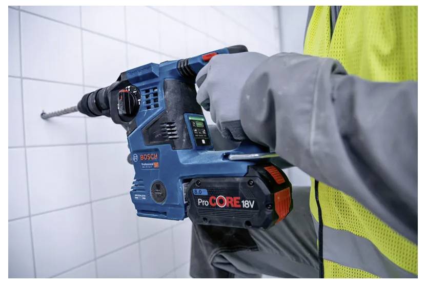 Bosch Professional GBH 18V-28 CF SDS-Plus-Akku-Bohrhammer 18V Li-Ion inkl. Akku, inkl. Ladegerät, inkl. Koffer