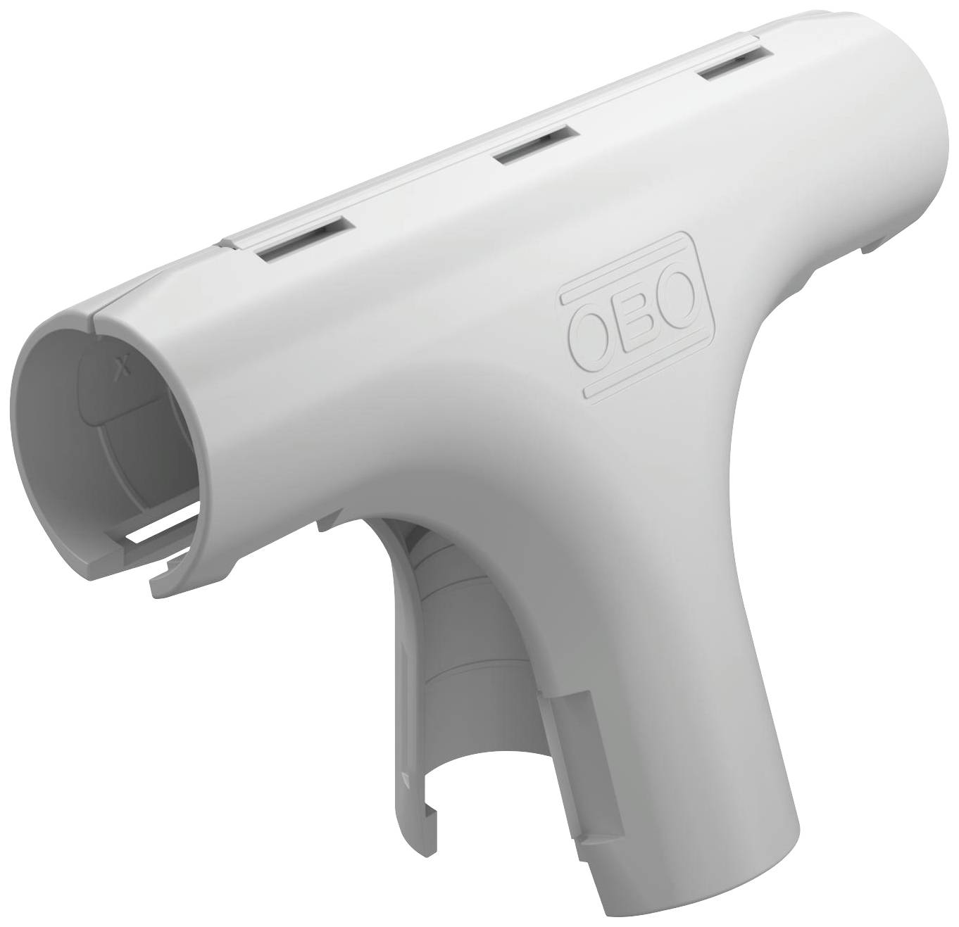 OBO Bettermann 2153841 T-Stück Grau 5St.