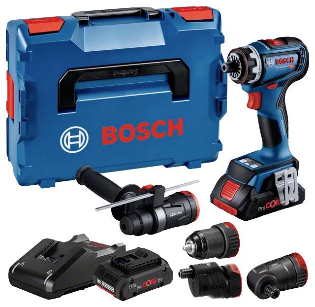 Bosch Professional GSR 18V-90 FC 06019K6200 Akku-Bohrschrauber 18 V Li-Ion inkl. 2. Akku, inkl. Ladegerät, inkl. Koffer