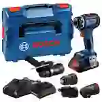 Bosch Professional GSR 18V-90 FC 06019K6200 Akku-Bohrschrauber 18V Li-Ion inkl. 2. Akku, inkl. Ladegerät, inkl. Koffer Bosch Professional GSR 18V-90 FC 06019K6200 Akku-Bohrschrauber 18V Li-Ion inkl. 2. Akku, inkl. Ladegerät, inkl. Koffer