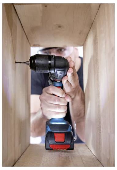 Bosch Professional GSR 18V-90 FC 06019K6200 Akku-Bohrschrauber 18 V Li-Ion inkl. 2. Akku, inkl. Ladegerät, inkl. Koffer