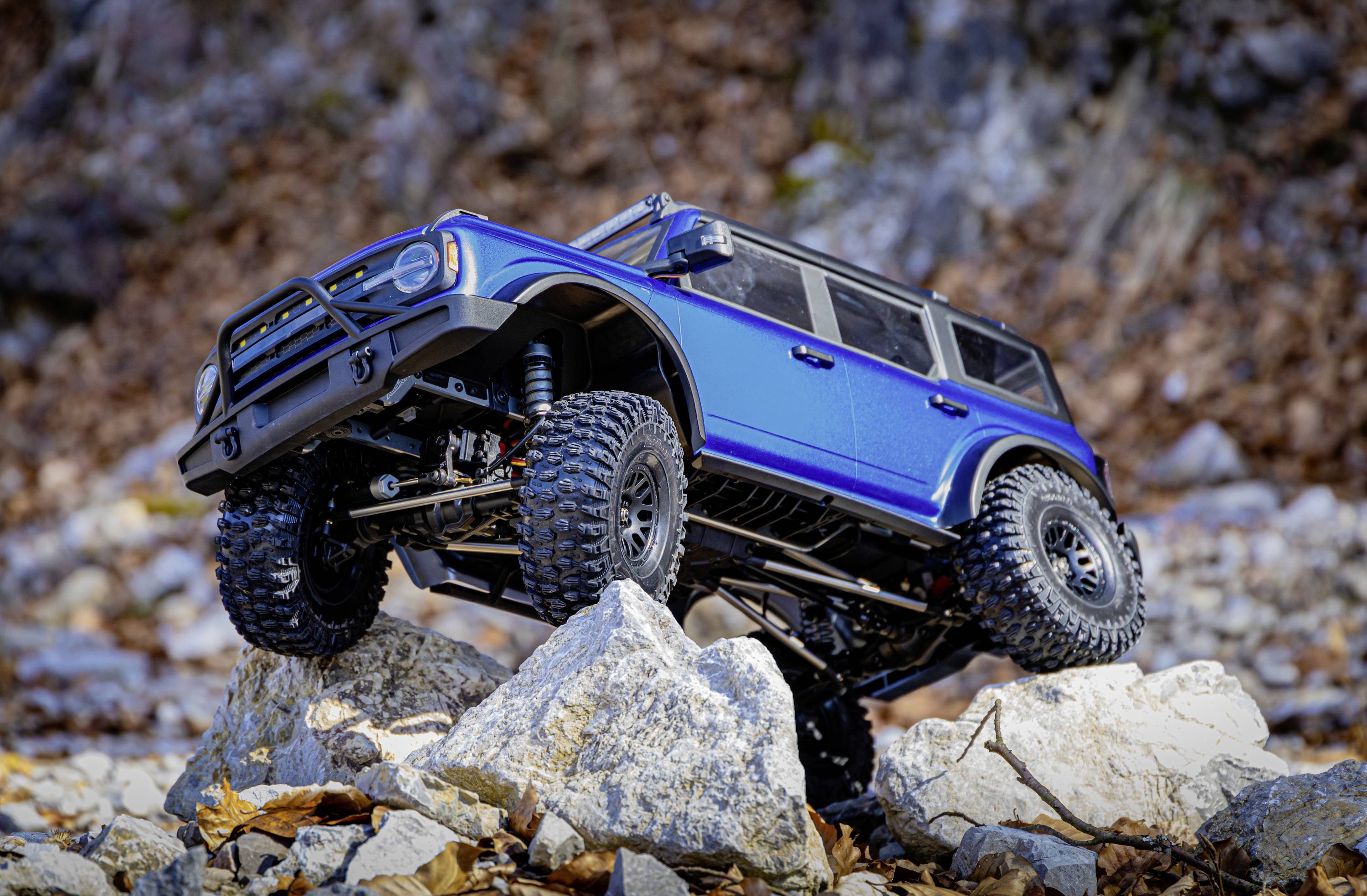 Absima CR1.8 Chassis BronX Brushed 1:8 RC Modellauto Elektro Crawler Allradantrieb (4WD) RtR 2,4 GH