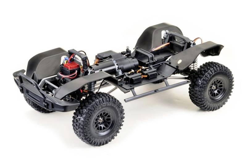 Absima CR1.8 Chassis BronX Brushed 1:8 RC Modellauto Elektro Crawler Allradantrieb (4WD) RtR 2,4 GH