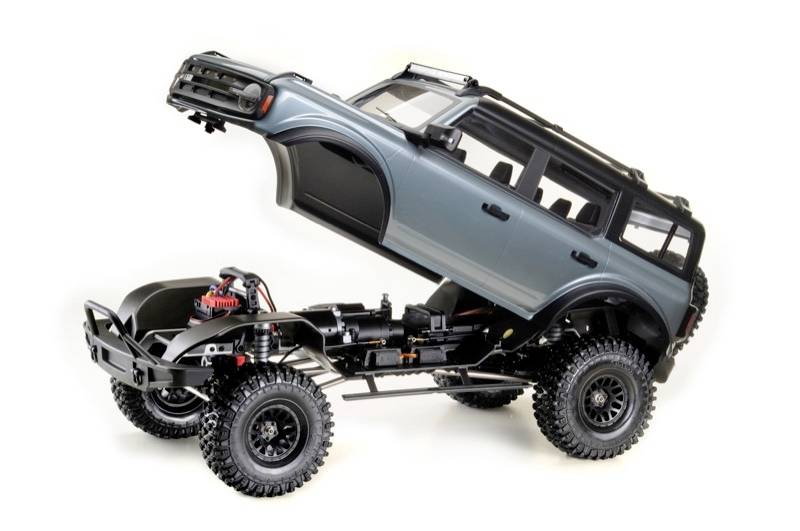 Absima CR1.8 Chassis BronX Brushed 1:8 RC Modellauto Elektro Crawler Allradantrieb (4WD) RtR 2,4 GH