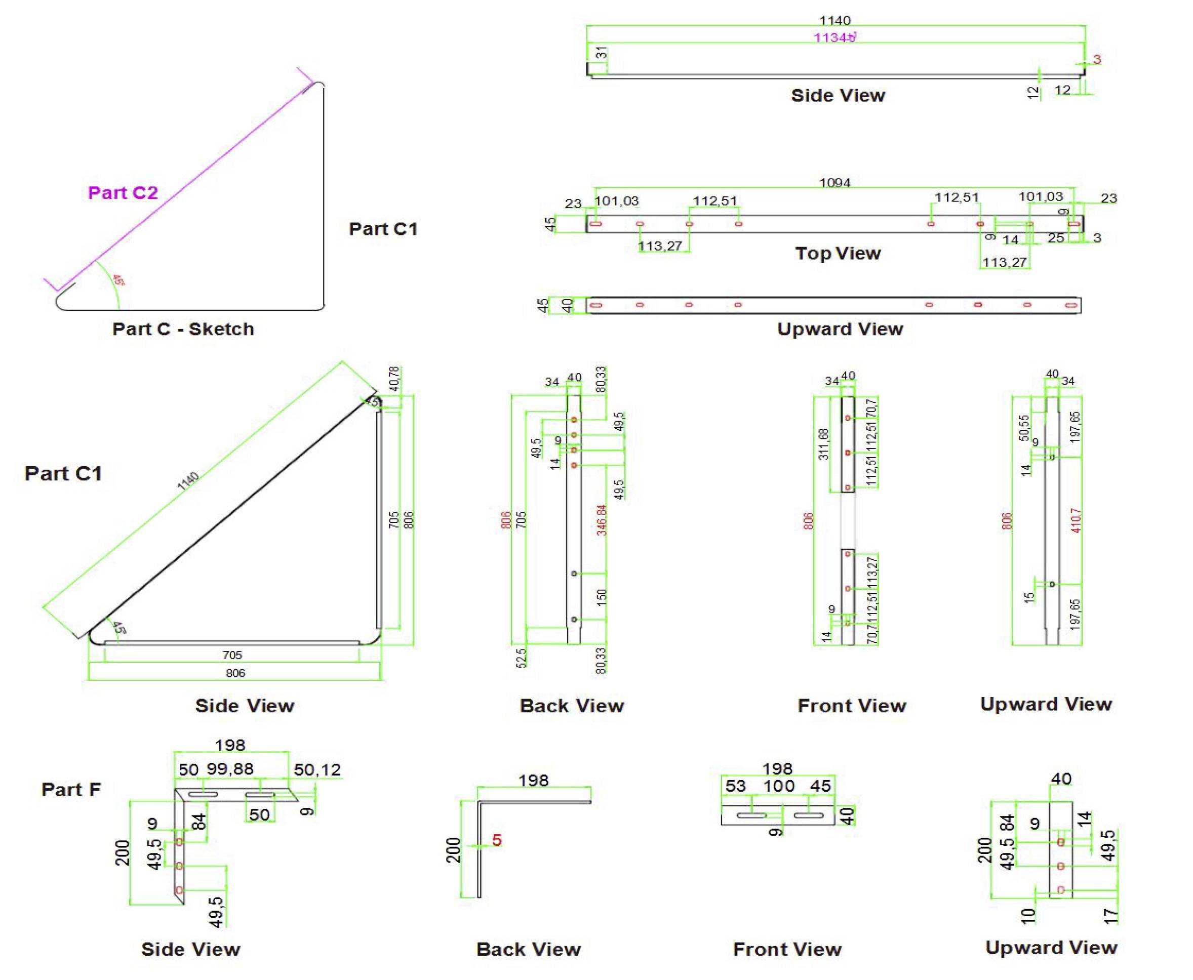 2806244 Modulhalterung