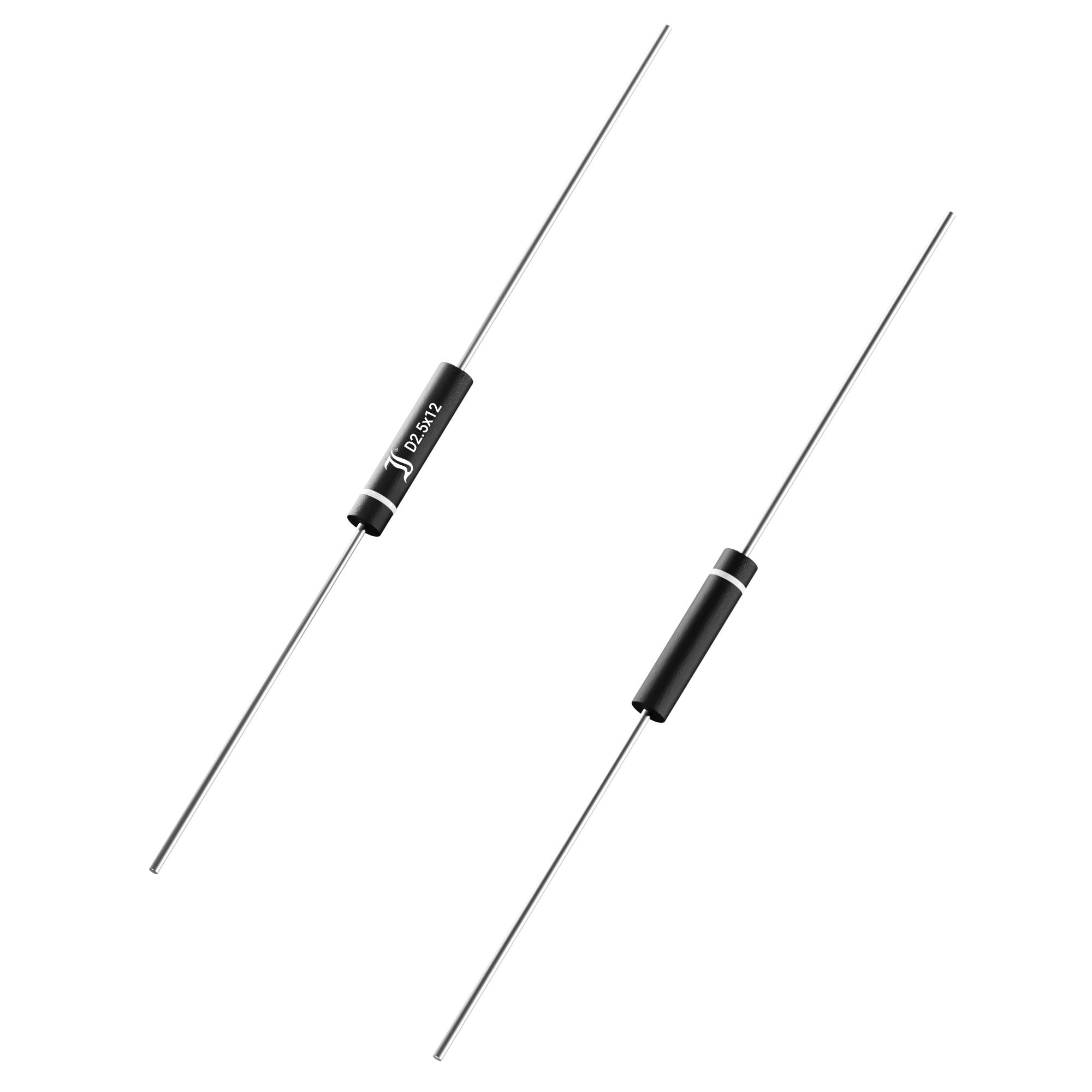 Diotec Si-Hochspannungs-Gleichrichterdiode 2CL71A D2.5x6.5 8000V 12A