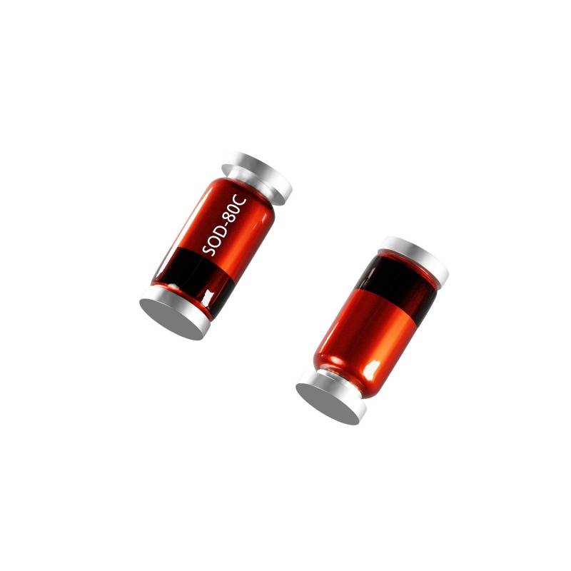 Diotec Z-Diode ZMM24B Gehäuseart (Halbleiter) SOD-80 Zener-Spannung 24V Leistung (max) P(TOT) 0.5W Sperrspannung U(R) 18V