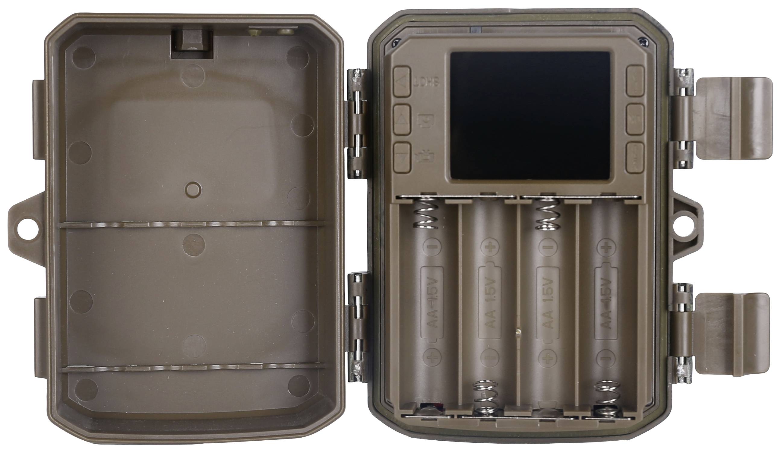 Braun Phototechnik Scouting Cam Black200 WiFi Mini Wildkamera WLAN, Zeitrafferfunktion Camouflage Grün