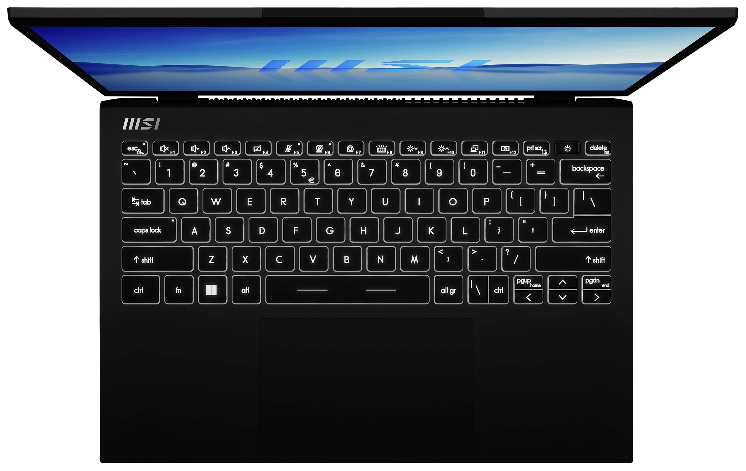 MSI Notebook Prestige 13 Evo A13M-075 33.8 cm (13.3 Zoll) Full-HD+ Intel® Core™ i7 i7-1360P 16 GB RAM 1 TB SSD Deutsch, QWERTZ Schwarz 001