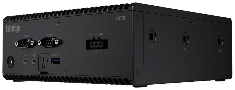 Lenovo Mini PC ThinkEdge SE50 Intel® Core™ i5 i5-8365UE 4.1 GHz 16 GB RAM 512 GB SSD Intel UHD Graphics 620 Win 10 IoT Enterprise 11RJ0084G