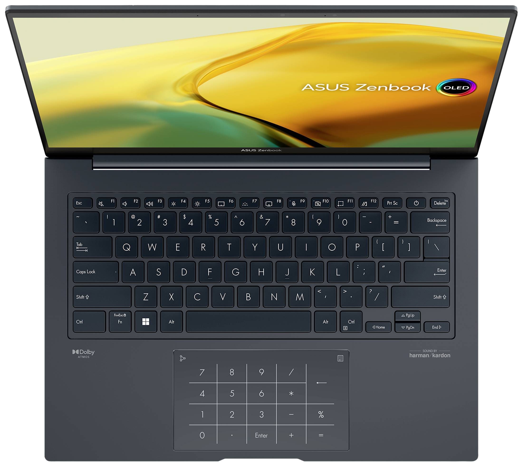 Asus Notebook ZenBook 14X OLED UX3404VC-M3052X 36.8 cm (14.5 Zoll) Intel® Core™ i9 i9-13900H 32 GB RAM 1 TB SSD Deutsch, QWERTZ Grau 90NB