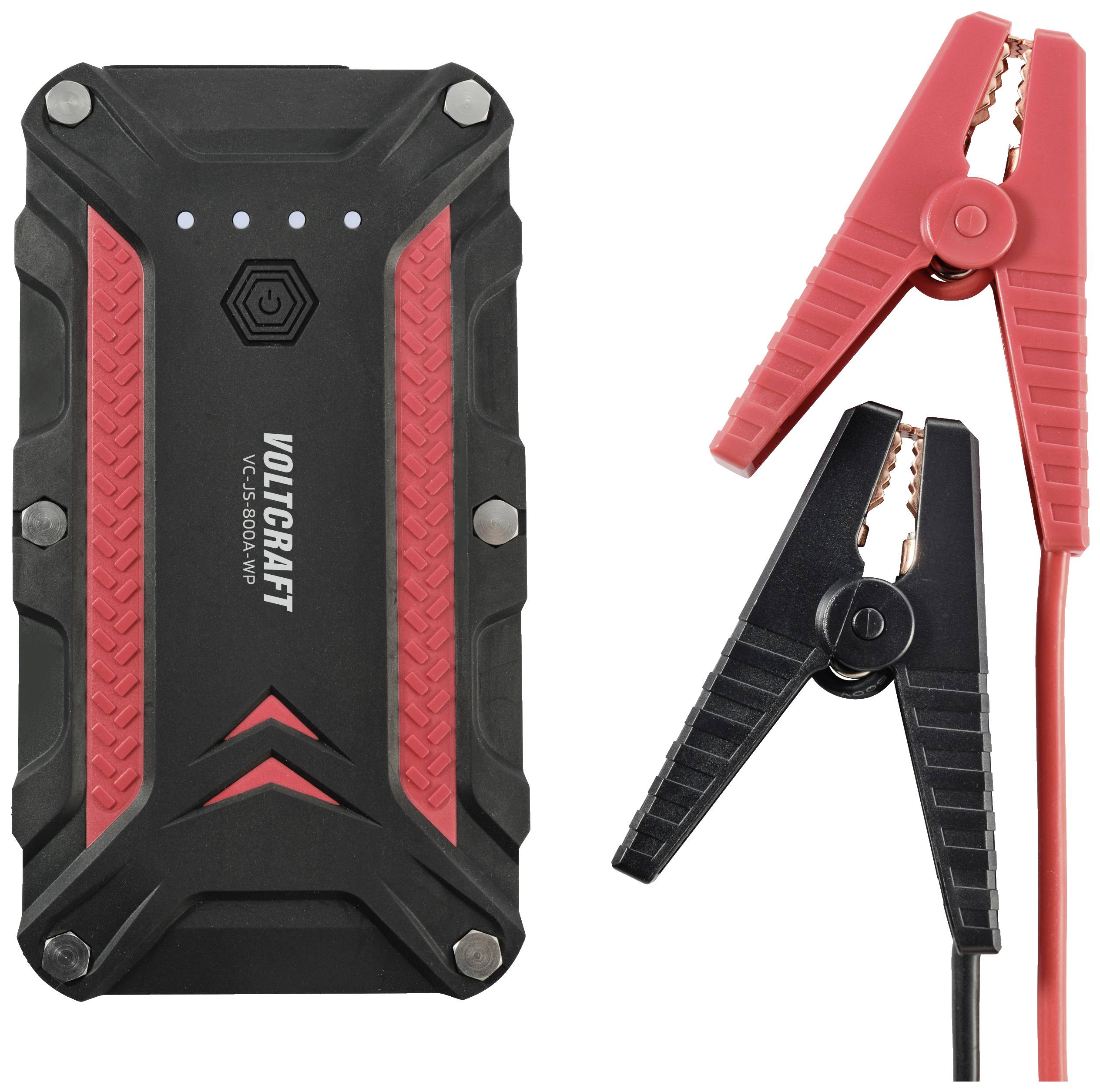 VOLTCRAFT Schnellstartsystem VC-JS-800A-WP VC-14064700 Starthilfestrom (12 V)=400A USB-Steckdose 2x