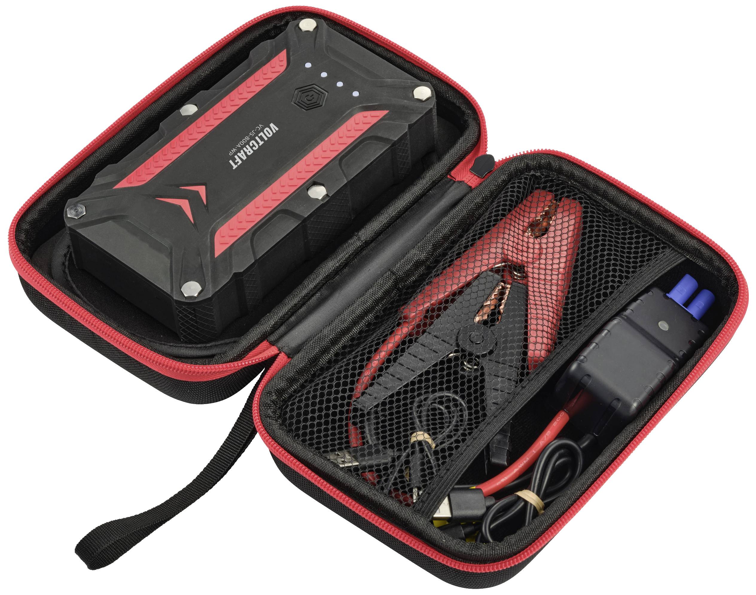 VOLTCRAFT Schnellstartsystem VC-JS-800A-WP VC-14064700 Starthilfestrom (12 V)=400A USB-Steckdose 2x