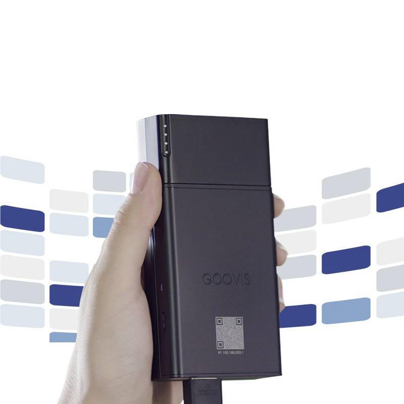 Goovis CPS10 Wireless Cast + Power Bank Base Streaming Box Miracast, AirPlay, Inkl. Powerbank-Funkt