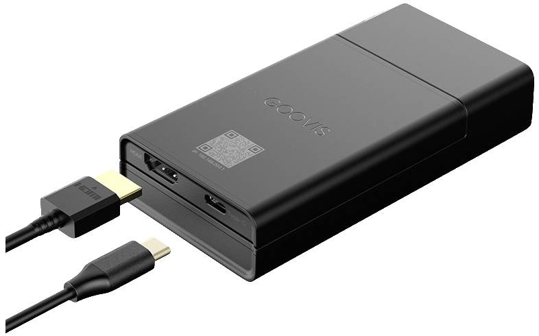 Goovis CPS10 Wireless Cast + Power Bank Base Streaming Box Miracast, AirPlay, Inkl. Powerbank-Funkt