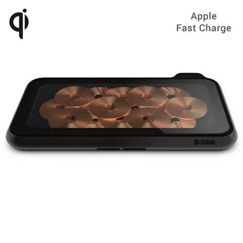 ZENS Induktions-Ladegerät Liberty Series Glass Edition Wireless Charger ZEDC09G/00 ZENS Induktions-Ladegerät Liberty Series Glass Edition Wireless Charger ZEDC09G/00