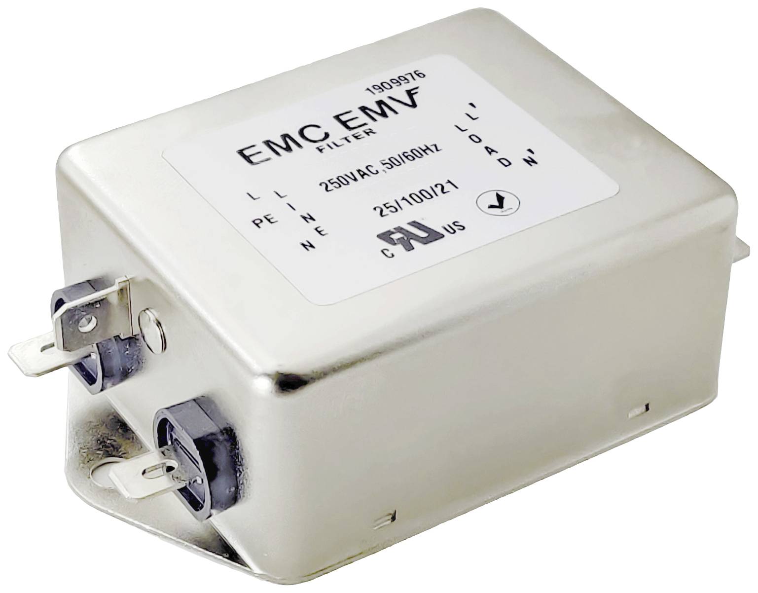 Akyga EN2020-20-F Entstörfilter 20A (L x B x H) 86 x 52 x 29mm 1St.