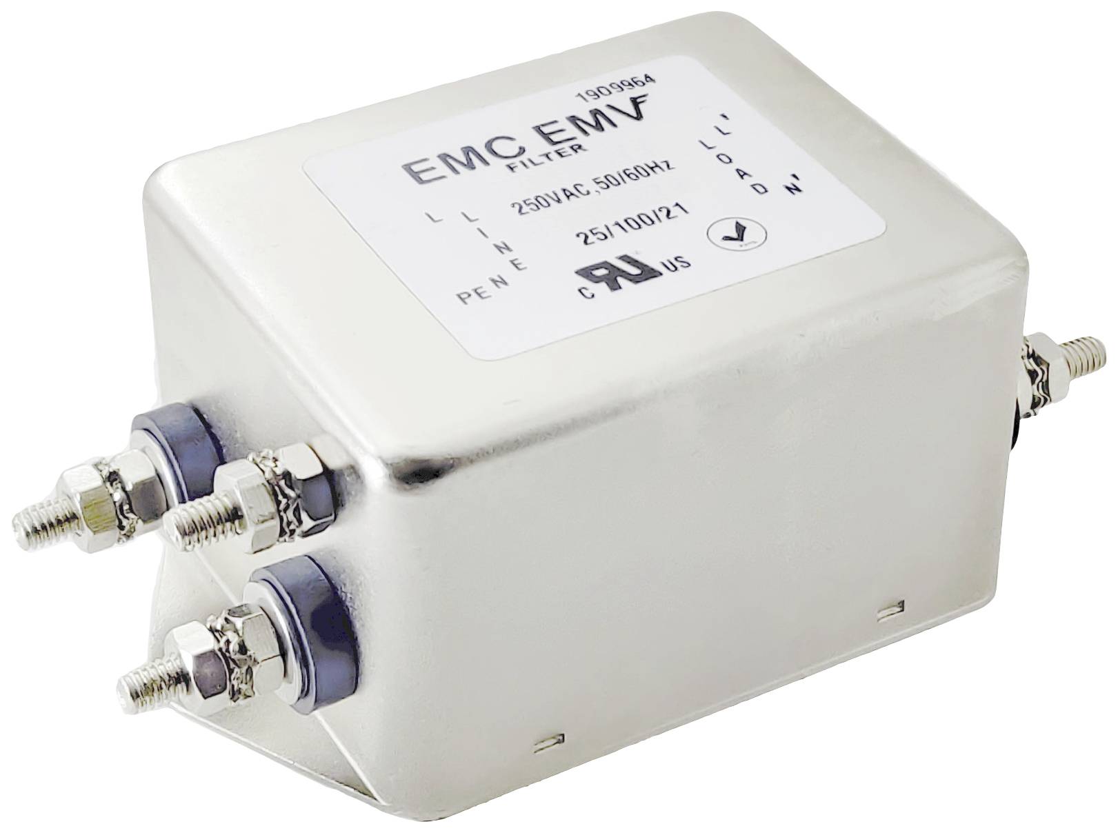 Akyga EN2030-30-S Entstörfilter 30A (L x B x H) 95 x 52 x 84mm 1St.