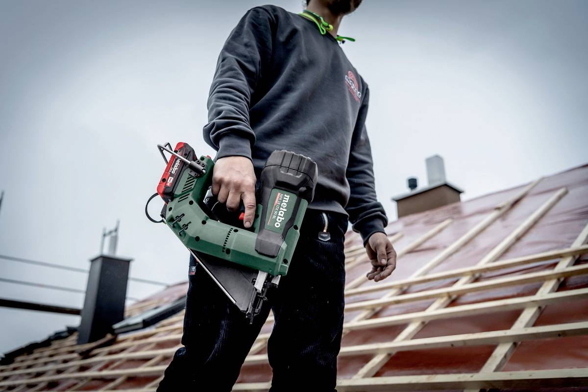 Metabo 612090840 Akku-Nagler inkl. Koffer, ohne Akku, ohne Ladegerät