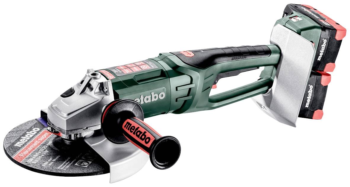 Metabo WPB 36-18 LTX BL 24-230 Quick 613103810 Akku-Winkelschleifer 230mm bürstenlos, inkl. 4. Akku, inkl. Ladegerät, inkl