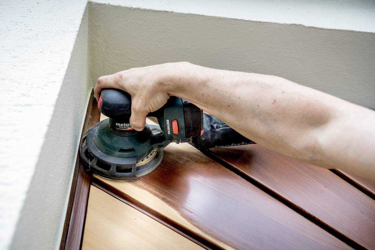 Metabo Akku-Exzenterschleifer SXA 18 LTX 150 BL, mit 150 mm Schleifteller , Karton
