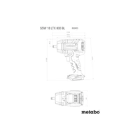 Metabo SSW 18 LTX 800 BL 602403850 Akku-Schlagschrauber 800 Nm  18V Anzahl mitgelieferte Akkus 0 bürstenlos, ohne Akku, ohne Metabo SSW 18 LTX 800 BL 602403850 Akku-Schlagschrauber 800 Nm  18V Anzahl mitgelieferte Akkus 0 bürstenlos, ohne Akku, ohne
