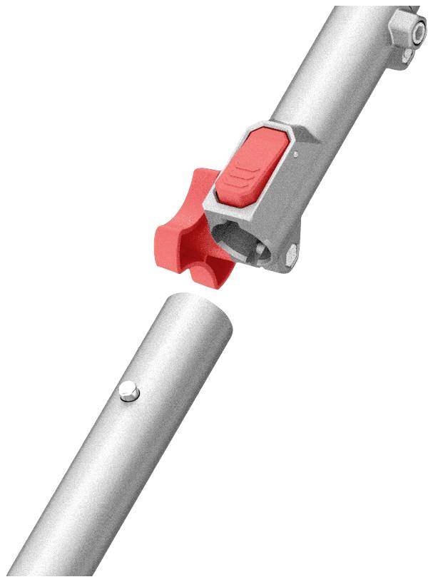 Metabo 601725850MA 36-18 LTX BL Q Akku Grasscheren-Universal-Streuaufsatz ohne Akku, ohne Ladegerät