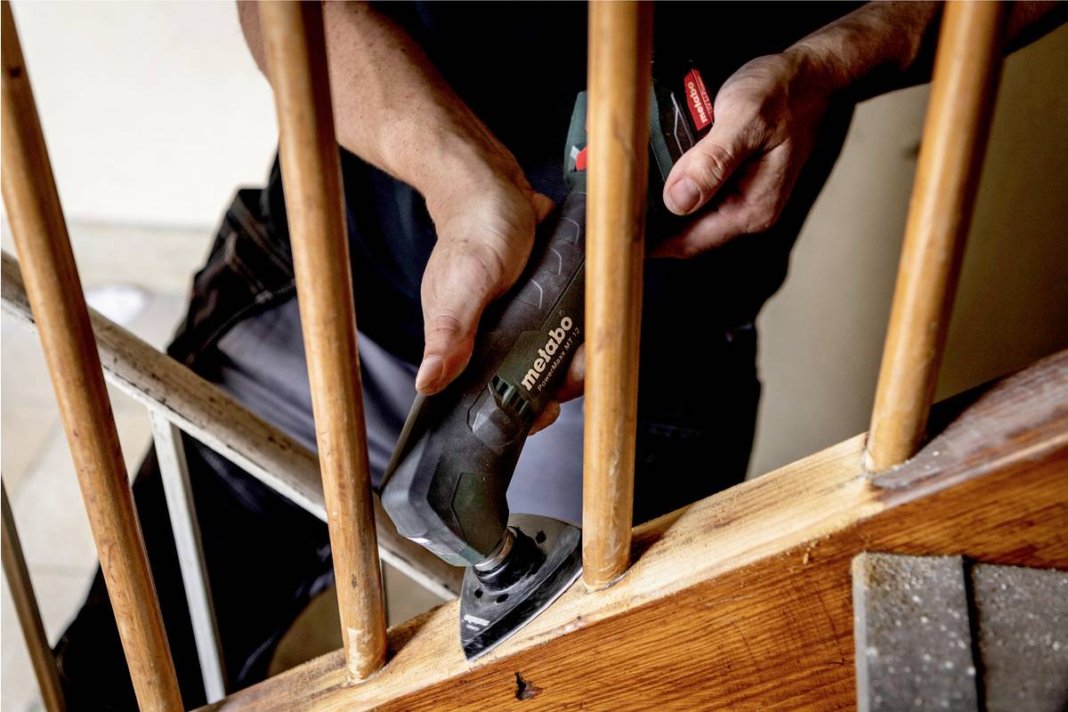 Metabo PowerMaxx MT 12 613089840 Akku-Multifunktionswerkzeug ohne Akku, ohne Ladegerät, inkl. Koffer 12V Anzahl mitgelieferte