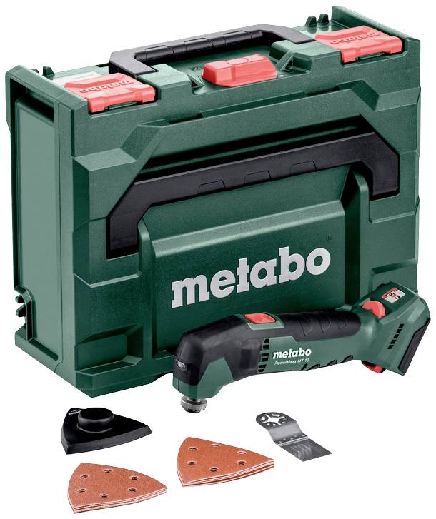 Metabo PowerMaxx MT 12 613089840 Akku-Multifunktionswerkzeug ohne Akku, ohne Ladegerät, inkl. Koffer 12V Anzahl mitgelieferte
