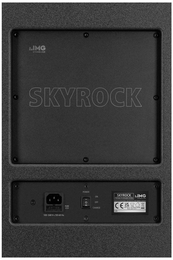 IMG Stageline SKYROCK Aktiver PA Lautsprecher 1St.
