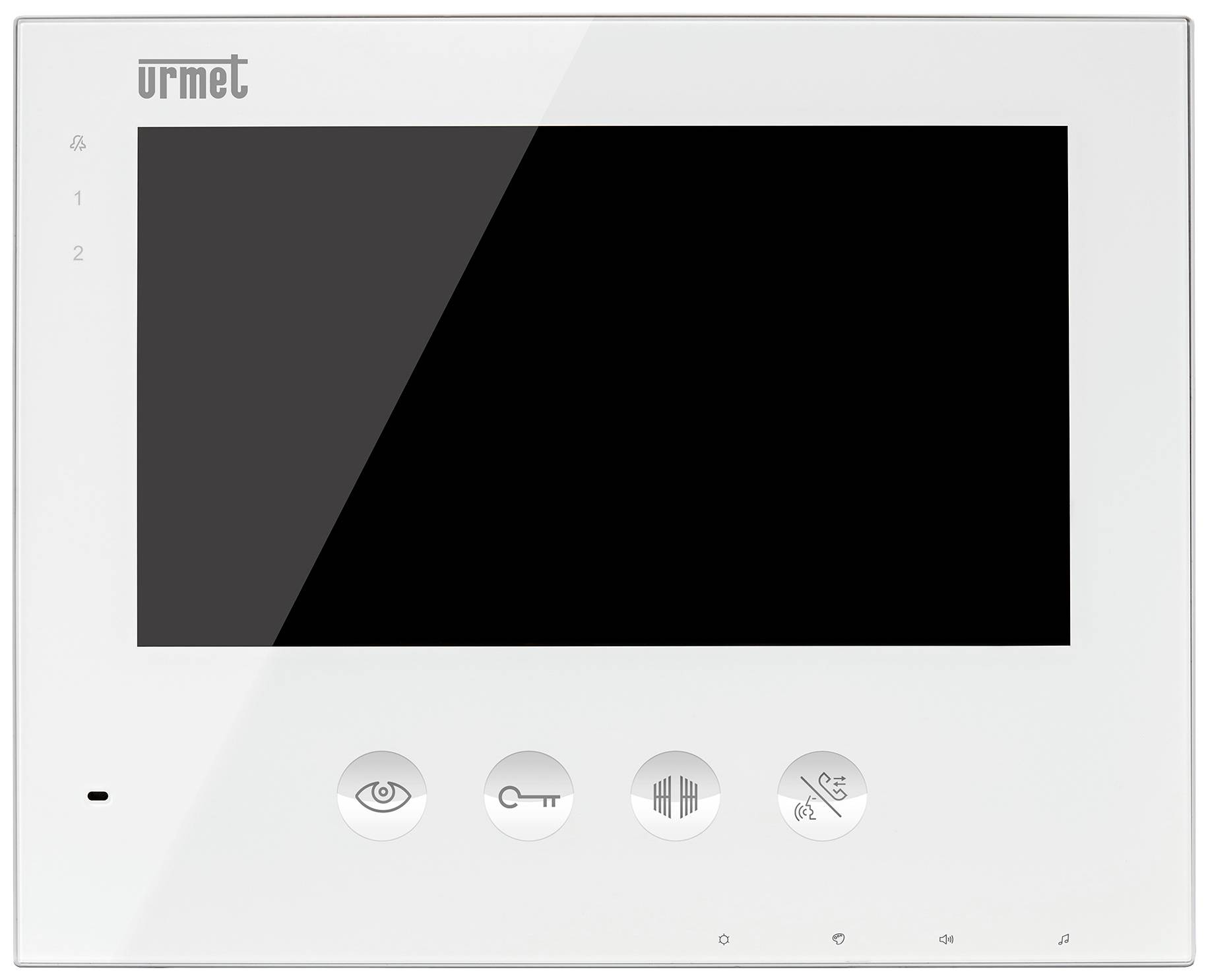 Urmet 1730/1 Türsprechanlagen-Zubehör Kabelgebunden Monitor Weiß