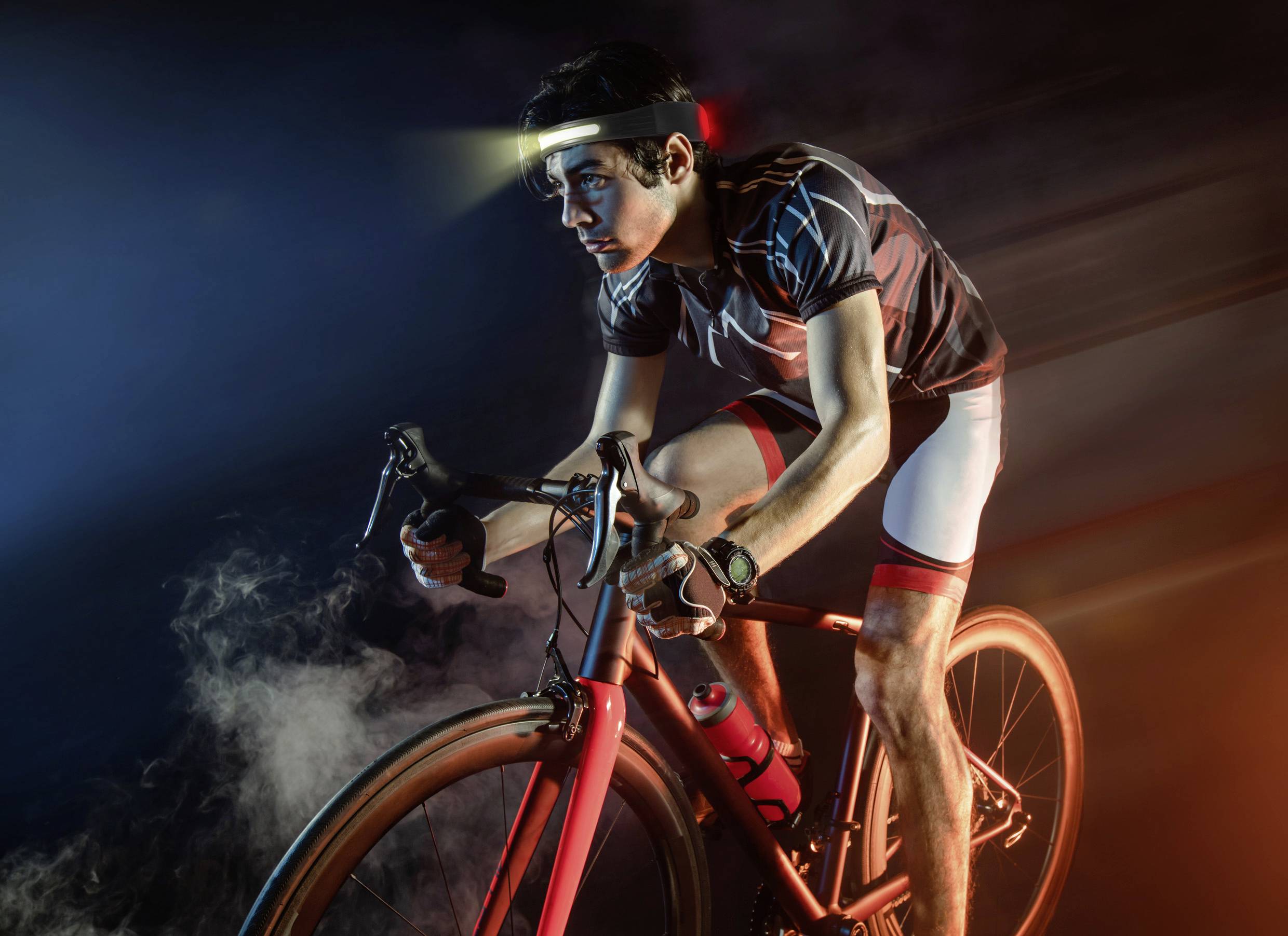 SP-HL82179 LED Stirnlampe akkubetrieben 450lm SP-HL82179