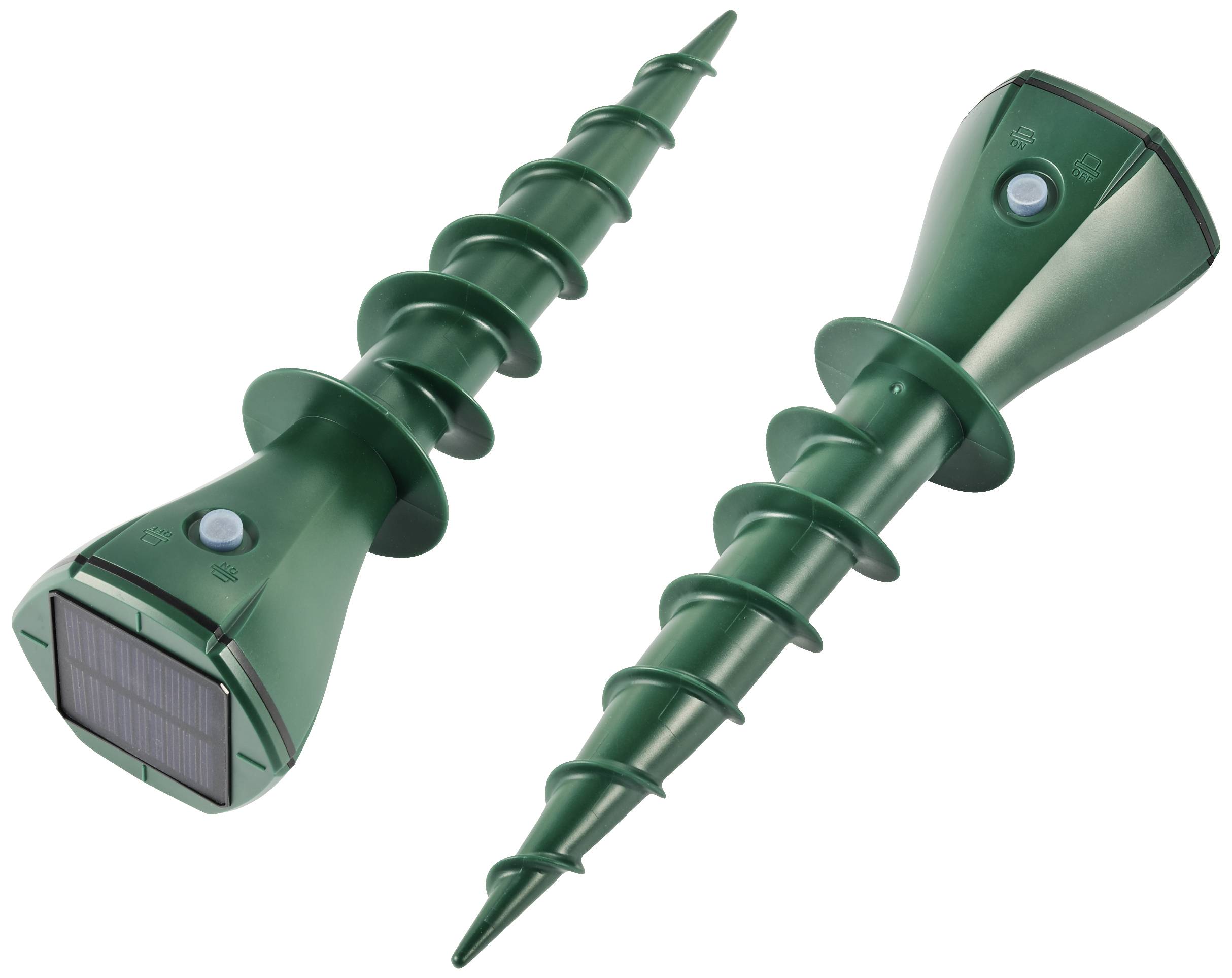 AR08M Wühlmausvertreiber Funktionsart Solar, Vibration Wirkungsbereich 300m² 1 Paar